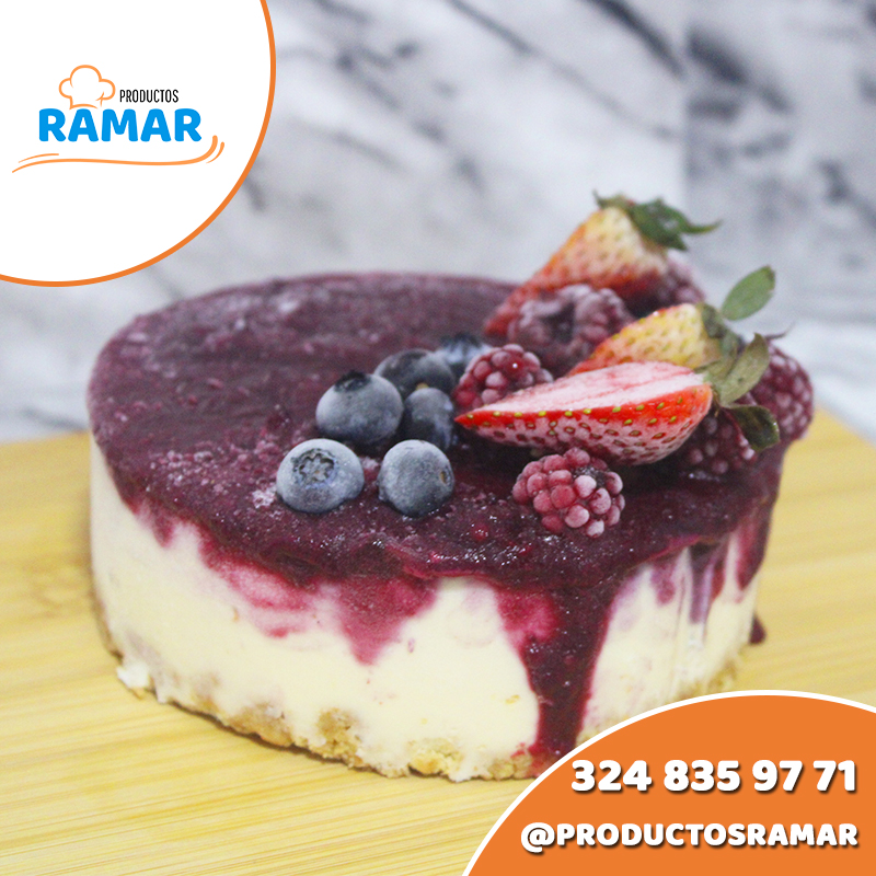 Cheesecake de frutos rojos