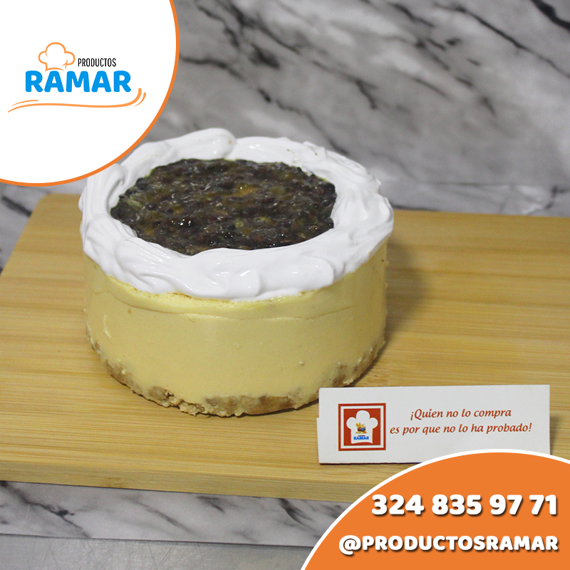 Cheesecake de maracuyá - Imagen 4