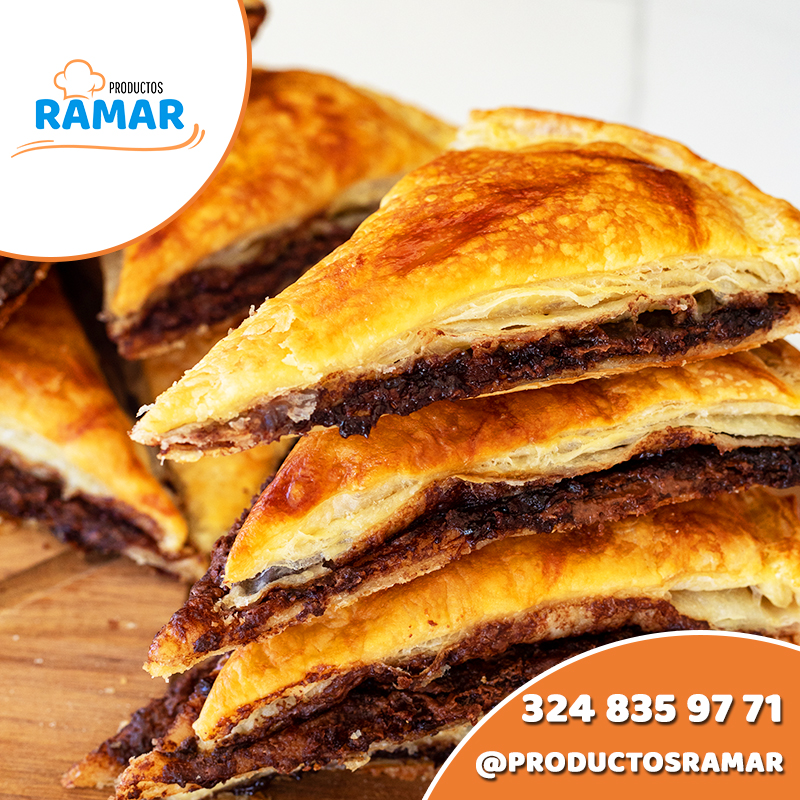 Pizza Hojaldrada Nutella (8 porciones)